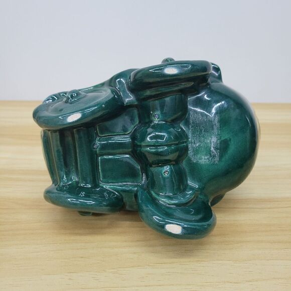 Vintage Red Pixie im Jalopy Planter -elf driving car-succulent planter - Picture 15 of 16